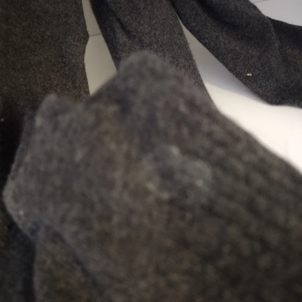 Zara Over the Knee Grey Boots - Picture 4 of 6